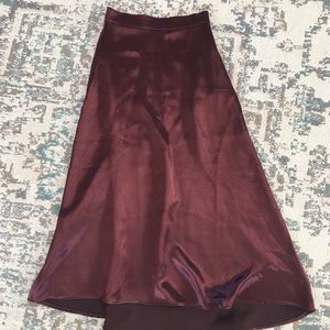 H&M silk skirt. Size 2